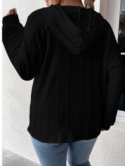 Light Weight Textured Hoodie