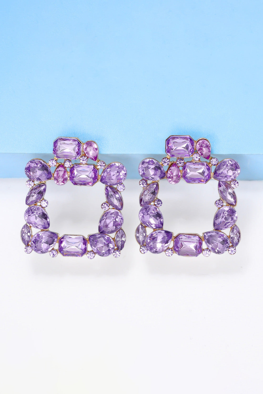 Square Jewel Earrings