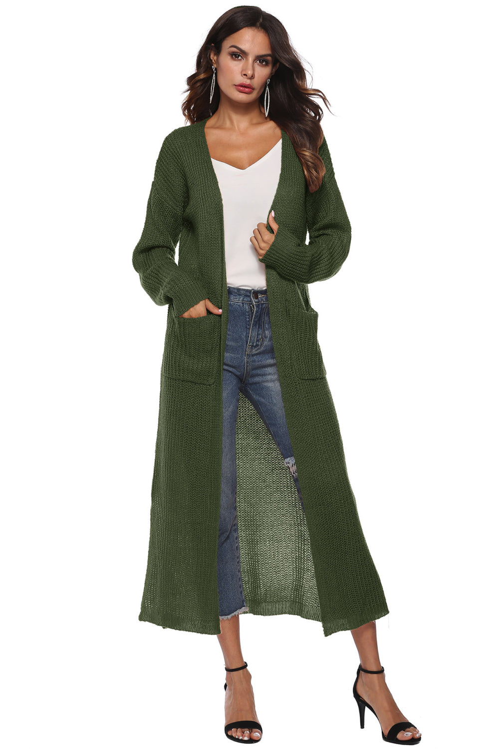 Full Length Cardigan - Multi - Bazaare Mart