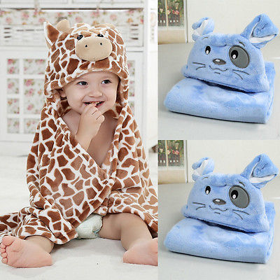 Hooded Baby Bath Towel