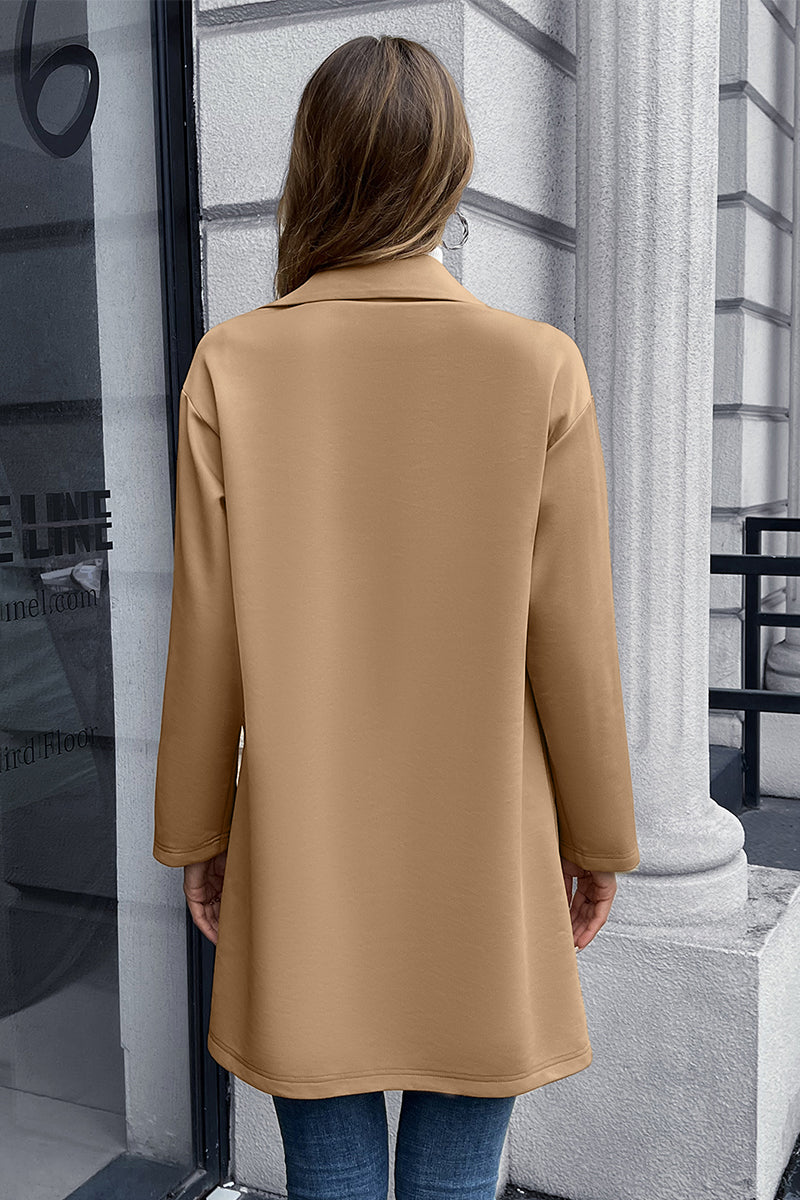 Double Breasted Washable Dress Coat - Bazaare Mart