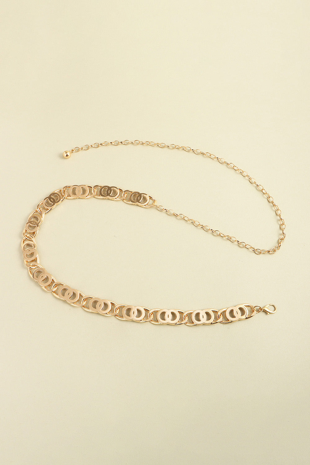 Gold/Silver Chain Lobster Clasp Belt - Bazaare Mart