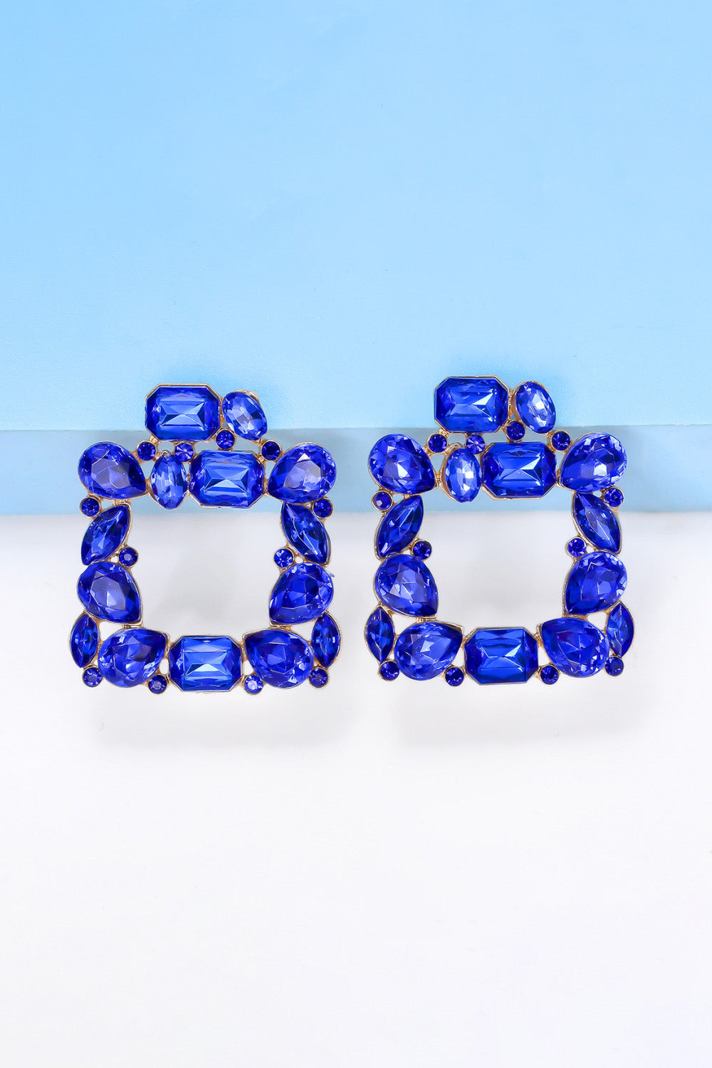 Square Jewel Earrings