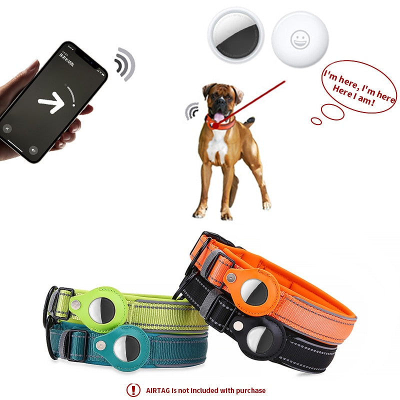 AirTag Tracker Dog Collar